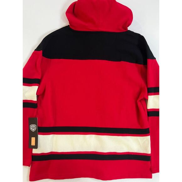 Chicago Blackhawks Superior Lace Hoodie. By OTS Size S NWT - Picture 7 of 12
